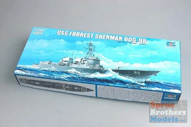 TRP04528 1:350 Trumpeter USS Forest Sherman DDG-98 Arleigh Burke Class Destroyer #4528