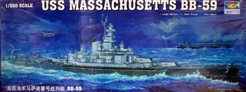 TRP05306 1:350 Trumpeter USS Massachusetts BB-59 Battleship NEW TOOL #5306