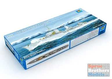 TRP05321 1:350 Trumpeter German Zerstorer Z-25 Destroyer, 1944 #5321