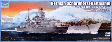 TRP05361 1:350 Trumpeter Scharnhorst German Battleship