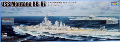 TRP05372 1:350 Trumpeter USS Montana BB-67