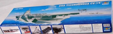 TRP05609 1:350 Trumpeter USS Ticonderoga CV-14 Aircraft Carrier #5609