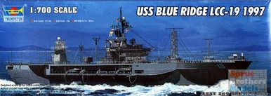 TRP05715 1:700 Trumpeter USS Blue Ridge LCC-10 Command Ship 1997