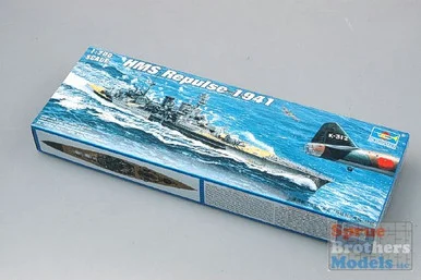 TRP05763 1:700 Trumpeter HMS Repulse WWII British Battle Cruiser, 1941 #5763