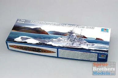 TRP05766 1:700 Trumpeter German "Prinz Eugen" Heavy Cruiser 1942 #5766