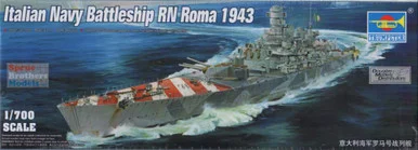TRP05777 1:700 Trumpeter Italian Navy Battleship RN Roma 1943