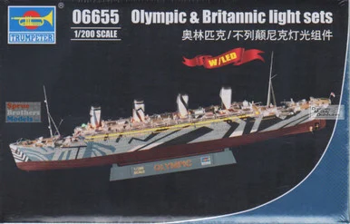 TRP06655 1:200 Trumpeter Olympic & Brittanic Lights Set (TRP kit)