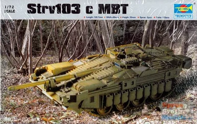 TRP07220 1:72 Trumpeter Strv 103C MBT #7220