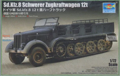 TRP07403 1:72 Trumpeter Sd.Kfz.8 Schwerer Zugkraftwagen 12t