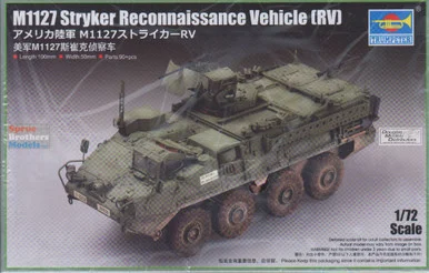 TRP07422 1:72 Trumpeter M1127 Stryker Reconnaissance Vehicle