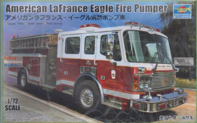 TRP07445 1:72 Trumpeter American LaFrance Eagle Fire Pumper Truck