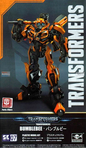 TRP08105 Trumpeter Transformers The Last Knight - Bumblebee (Easy Build Plastic Model Kit)