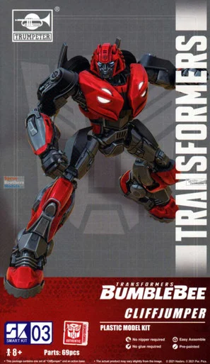 TRP08118 Trumpeter Transformers Bumblebee - Cliffjumper (Easy Build Plastic Model Kit)