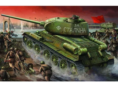1/16 Trumpeter Russian T34/85 Mod 1944 Factory Nr.174 Early Tank