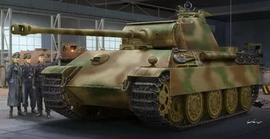 1/16 Trumpeter German Panther G Tank Late Version