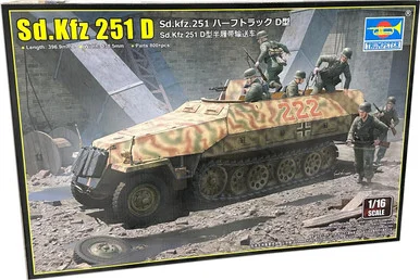 1/16 Trumpeter German Sd.Kfz 251 D Halftrack