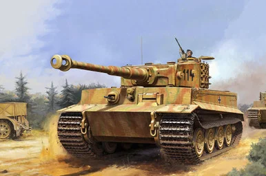 1/16 Trumpeter Pz.Kpfw.VI Ausf.E Sd.Kfz.181 Tiger I (Late Production)