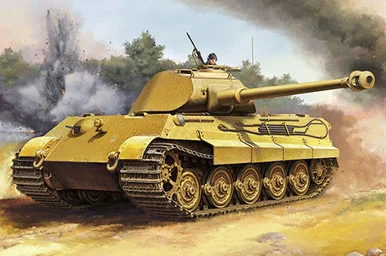 1/16 Trumpeter Pz.Kpfw.VI Sd.Kfz.182 Tiger II (Early Porsche)