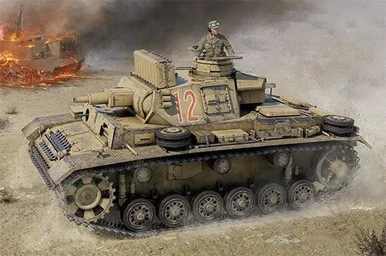 1/16 Trumpeter Pz.Kpfw.III Ausf.N - Tunisia - PREORDER