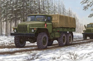 1/35 Trumpeter Russian URAL-4320 Truck