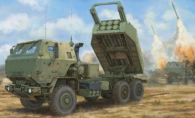 1/35 Trumpeter M142 High Mobility Artillery Rocket System (HIMARS) Vehicle