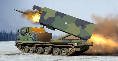 1/35 Trumpeter M270/A1 Multiple Launch Rocket System - Finland/Netherlands