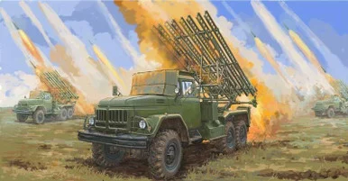 1/35 Trumpeter Soviet 2B7R Multiple Rocket Launcher BM13 HMM