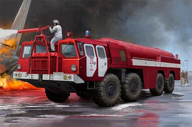 1/35 Trumpeter AA60 (MAZ7310) Model 160.01 ARFF Airport Fire Fighting Vehicle