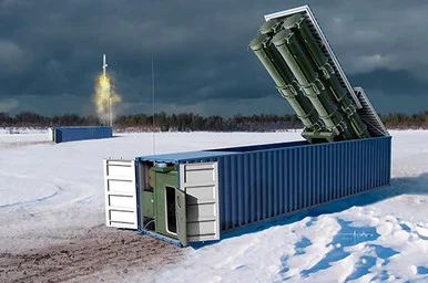1/35 Trumpeter 3M54 Club-K 40ft Variant Container Missile System