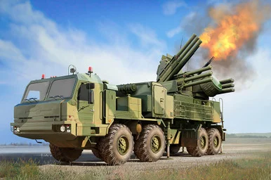 1/35 Trumpeter Russian 72V6 Combat Vehicle of 96k6 Pantsir-S1 SPAAGM BAZ6909 Plastic Model Kit