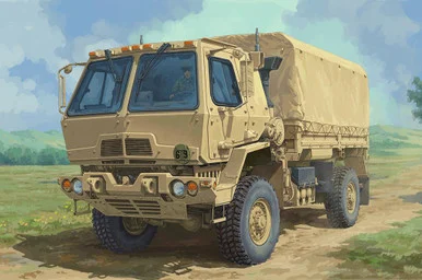 1/35 Trumpeter M1078A1P2 2.5 Ton LMTV Cargo Truck Plastic Model Kit