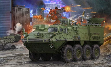 1/35 Trumpeter M1129 Stryker Carrier Vehicle (MC-B)w/120mm Mortar