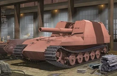 1/35 Trumpeter German Geschutzwagen VI Tiger Grille 21/210mm Mortar 18/1/L/31