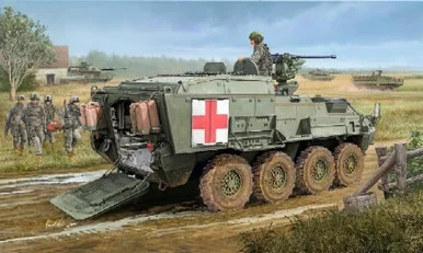 1/35 Trumpeter M1133 Stryker Medical Evacuation Vehicle (MEV)