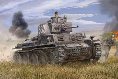 1/35 Trumpeter German PzKpfw 38(t) Ausf E/F Tank