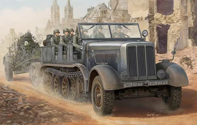 1/35 Trumpeter German SdKfz 8 12-Ton Heavy Halftrack