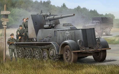 1/35 Trumpeter SdKfz 8 Halftrack w/8.8 cm Flak 18 Self-Propelled Gun