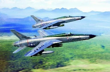 1/72 Trumpeter F105D Thunderchief Aircraft