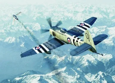 1/72 Trumpeter Hawker Sea Fury FB11 Fighter