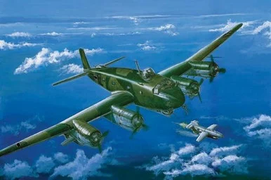 1/72 Trumpeter Fw200C8 Condor Recon/Bomber Transport Aircraft