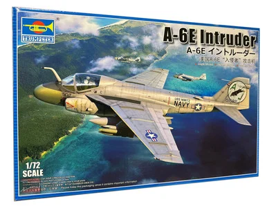 1/72 Trumpeter A-6E Intruder Plastic Model Kit Plastic Model Kit