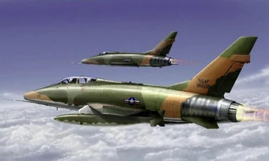 1/72 Trumpeter F100F Super Sabre Fighter