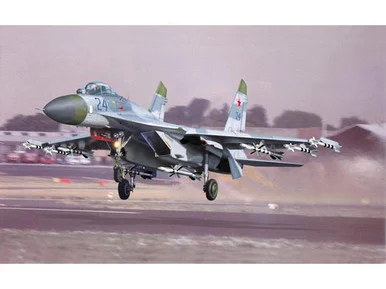1/32 Trumpeter Sukhoi Su27 Flanker B Russian Fighter