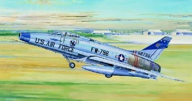 1/32 Trumpeter F100D Super Sabre Attack Fighter