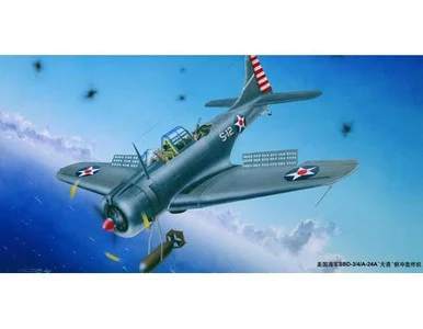 1/32 Trumpeter SBD3/4/A-24A Dauntless US Navy Aircraft