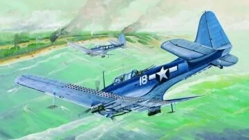 1/32 Trumpeter SBD5/A24B Dauntless US Navy Aircraft