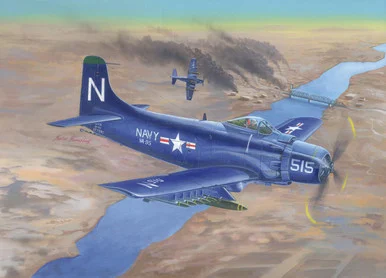 1/32 Trumpeter A1D AD4 Skyraider USN Aircraft