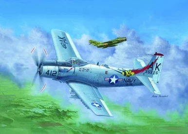 1/32 Trumpeter A1H AD6 Skyraider Aircraft