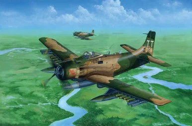 1/32 Trumpeter A1J AD7 Skyraider Aircraft