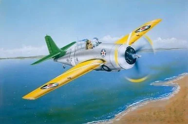 1/32 Trumpeter F4F3 Wildcat Fighter Early Version